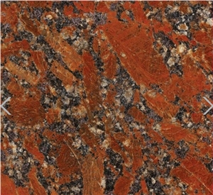 Santiago Red Granite Slab Tile