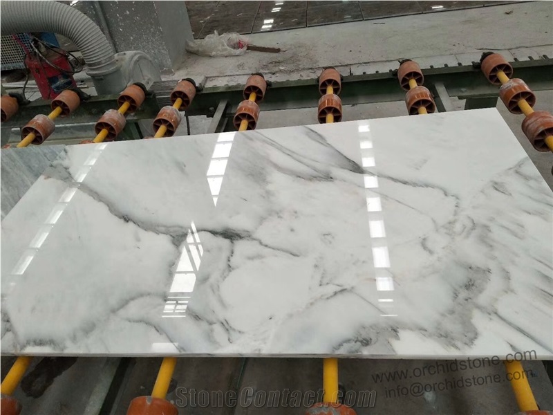 Calacatta Armani Marble Wall Cladding Tiles,Paving