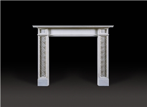 Fireplace White Marble Fireplace Surround