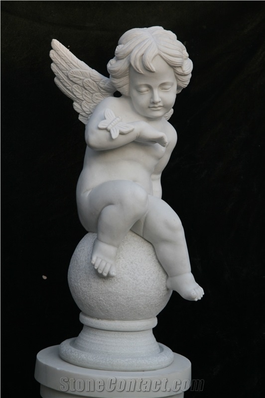 Stark Naked Angel Child Statues for Baby