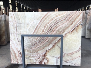 Red Dragon Onyx Slabs for Wall Cladding or Floor
