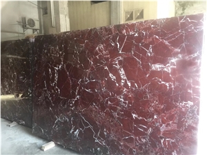 Rosso Lepanto Marble Slabs,Cheap Red Marble Slab