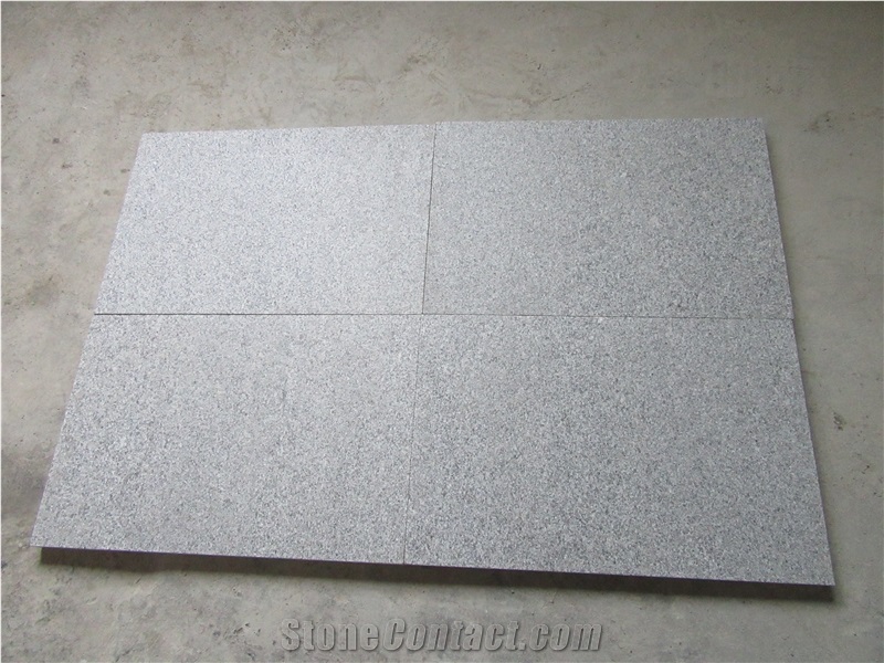 China North Dalian New G603 White Grey Flame Tiles