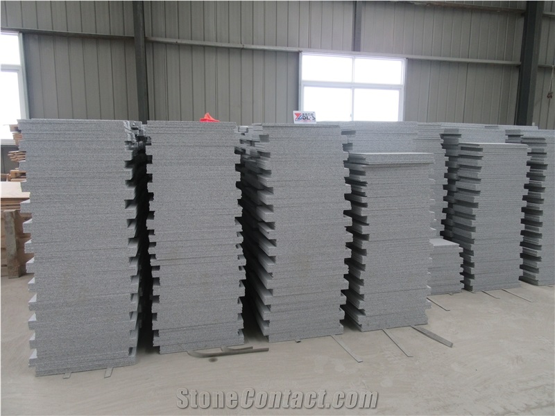 China North Dalian New G603 White Grey Flame Tiles