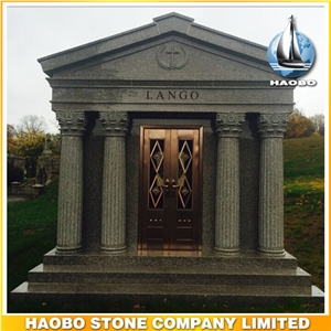 Granite Mausoleum Private Custom Design Mausoleum