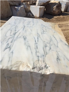 Turkish Calacatta Verde Marble Blocks