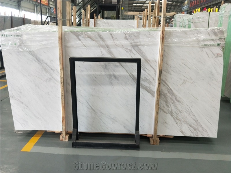 Chhina Stone White Marble Volakos Slabs Floor&Wall