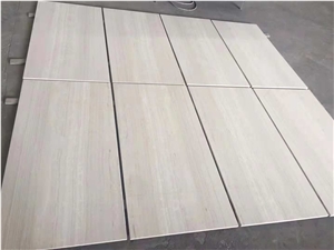 White Wood Marble Slabs&Tiles Price Factory Floor
