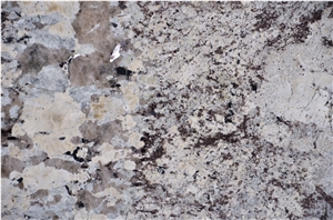 Alaska White Granite Slabs, Brazil White Granite