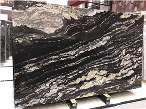 Black Wave Granite Slabs