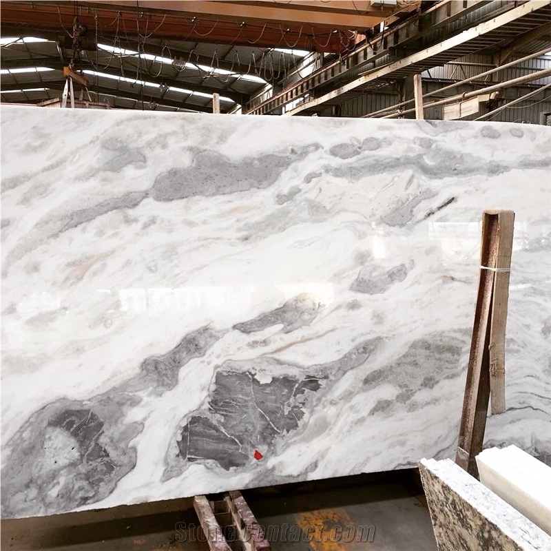 Monte Bianco Marble Slabs from China - StoneContact.com