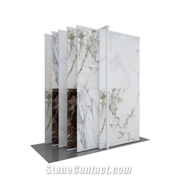 Ceramic Tile Slab Display Stand For Showroom