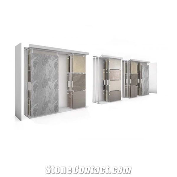 Large Capacity Ceramic Tile Stone Display Stand