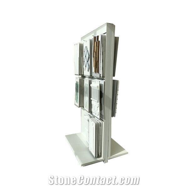 Mosaic Tile Swatch Card Display Stand Rack