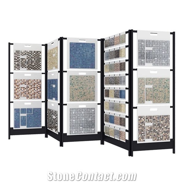 Mosaic Tiles Display Rack For Showroom Or Fair