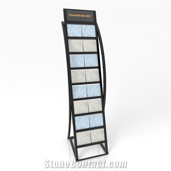 Quartz Stone Display Rack Metal Display Stand