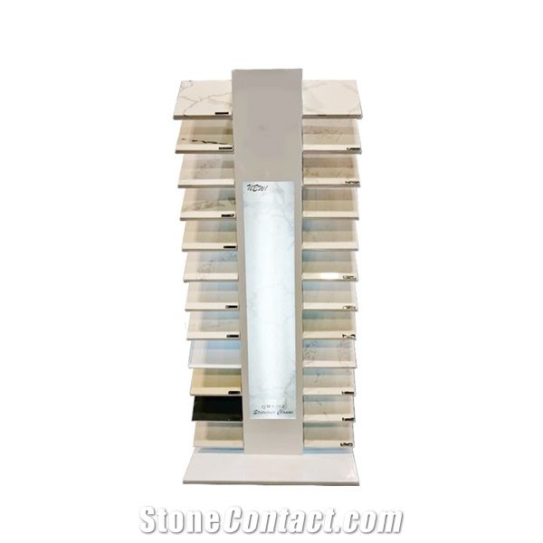 Sr088-Artficial Stone Ipad Display Stand With Led