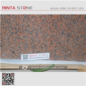 G562 Granite Maple Red Rinta Orange for Worktops