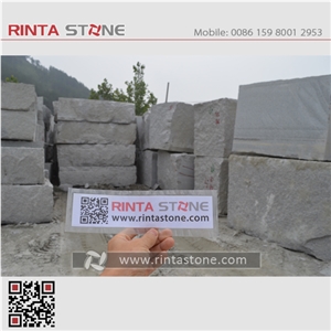 G602 Granite Rinta White Grey Stone Raw Blocks