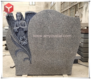 Praying Angel Headstones Monuments Gray Granites