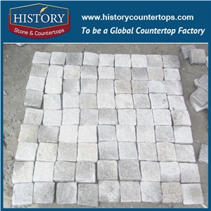 Granite Cube Tumbled Split Cobble Stone Pavers