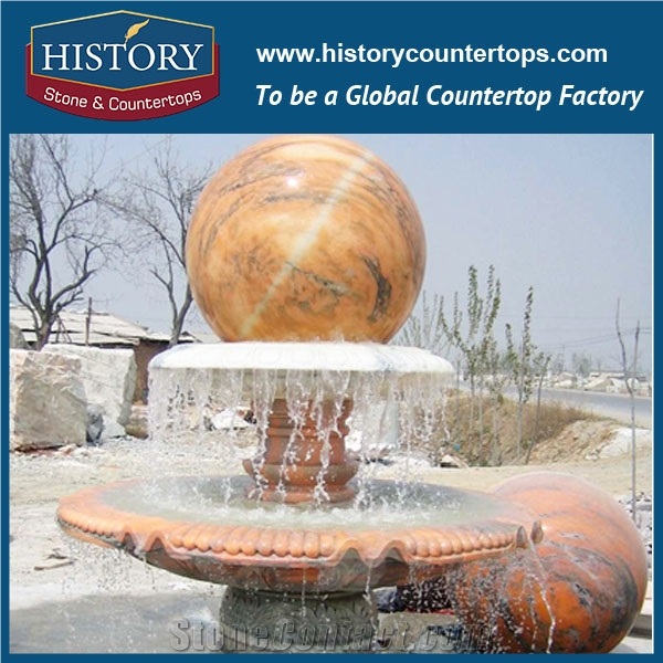 Marble Ball Waterfall Rolling Sphere Fountains