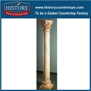 Marble Ionic and Corinthian Columns Greek Column