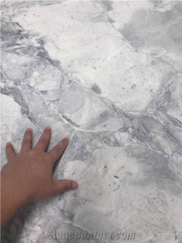 Super White Quartzite Tiles & Slabs, Brazil White