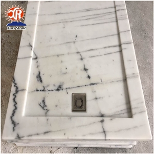 Carrara Marble Shower Tray