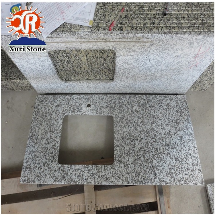 Chinese Pearl White Granit Countertop for Kitchen
