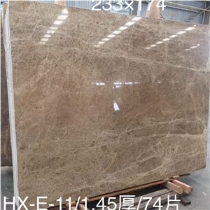 Flower Brown Marble Slabs And Tiles 60X60cm