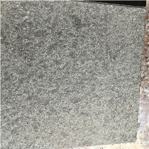 G684 Fuding Black Granite Slabs and Tiles Flamed