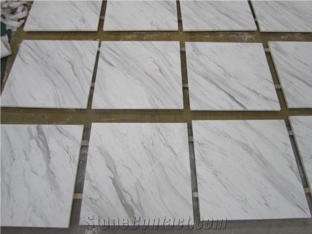 Greece Volakas White Marble Slab & Tile