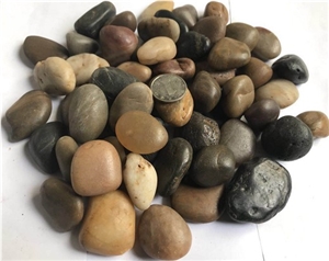 Good Quality Polished Mixed Colorful Pebbles