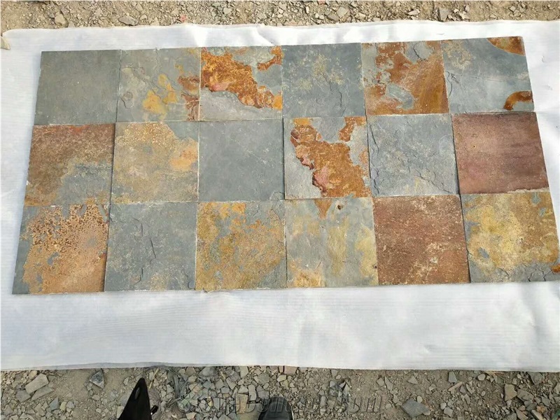 Rusty Slate Floor Tile Flooring Tile