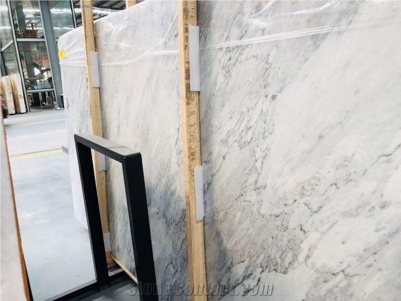 Chinese White Marble High Quality Calacatta Taupe