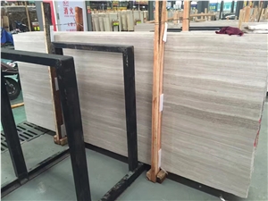 Wooden White Marble Slabs/Floor Tile/Wall /Pattern