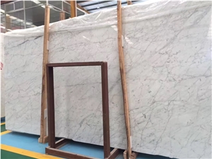 Bianco Carrara Marble White Tiles Slabs Italy