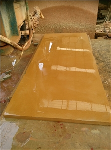 Buff Sandstone Tiles Slabs Walling India