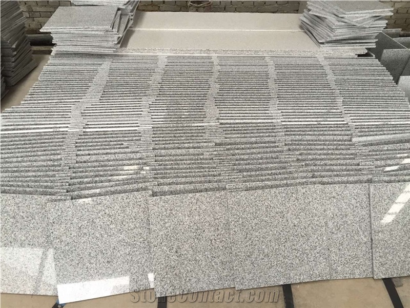 G603 Granite Tile, China,Crystal Grey Light Grey,