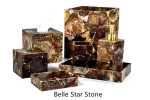 Wood Fossil/Silicified Wood Precious Stone Tiles