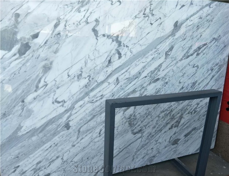 Italian White Carrara Marble Slabs/Tiles, Door,Wall from China