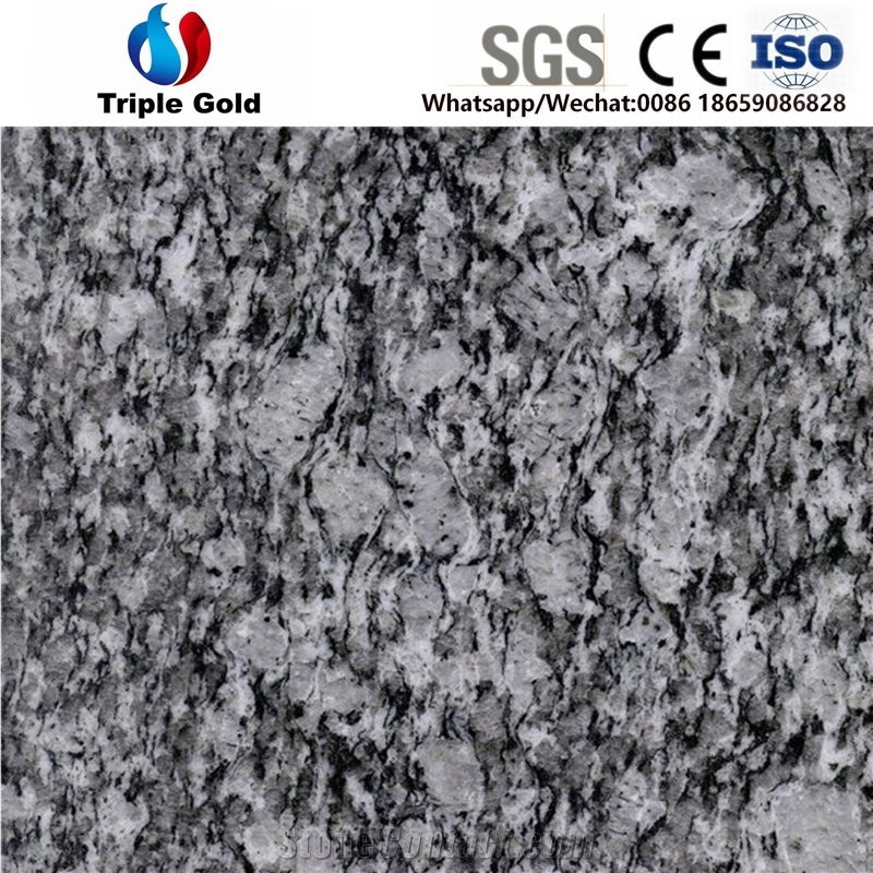 Spray White Granite G418 Sea Wave Langhua Bai
