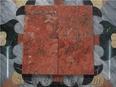 Bali Mega Red Polished Marble Tiles