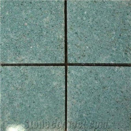 Sukabumi Green Stone Tiles Grade B Quality