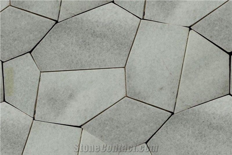White Marble Polished Interior 3d Wall Mosaic