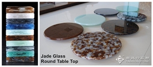 Laminated Jade Glass,Bathroom Vanity Tops