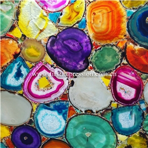 Hot Multicolor Agate Slabs/Gemstone Slabs&Tiles