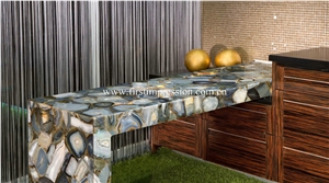 Island Top/Kitchen Countertops/Agate Stone
