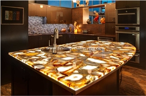 Kitchen Countertops/Worktops/Bar Tops/Agate Stone